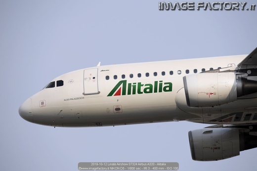 2019-10-12 Linate Airshow 07324 Airbus A320 - Alitalia